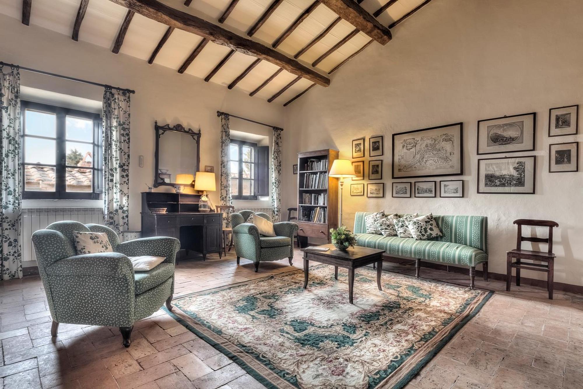 Cosona Villa Pienza Cameră foto